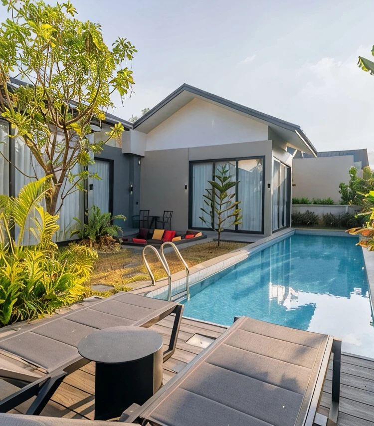 รูปภาพของ*3BR Pool Garden Home | Near Beach & Shops V313
