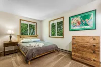 4BR/3BA ★ hot tub, sauna, billiards, A/C, & grill! - Hytter