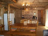 Private Red Roof Cabin - Rustic Log Cabin In The Woods! - Chalets