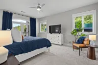 900ft of water frontage: Private Spacious Luxury Waterfront Point @ Smith Lake! - balcon