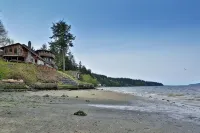 原木城堡-海濱，開闊海灣/山景度假屋 - 山景