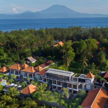 Hotel Arsa Santhi Nusa Penida Отели рядом с достопримечательностью «Утес Ченинган»