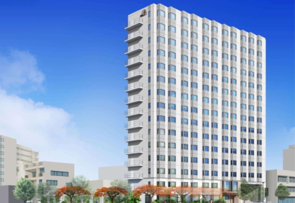 나하 해변의 아름다운 풍경