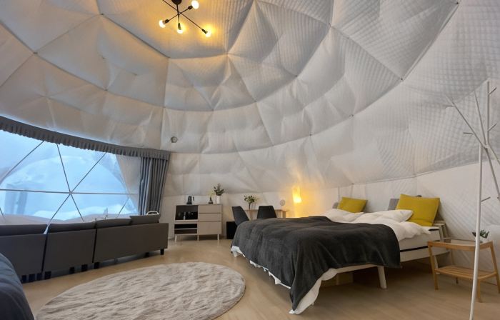 Glamping Stay Tomamu