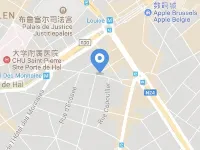 斯蒂芬妮酒店 鄰近薩布隆（Sablon）的酒店