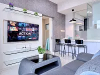 MidValley Southkey Mosaic 6-9pax Netflix-SmartTV70inch - Apartments