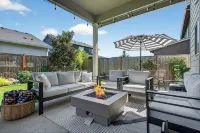 Wine Country Retreat with Fire Pit, EV Charger & Family Amenities