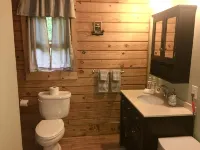 Cozy Mountain Cabin with pond one mile from the Blue Ridge Parkway