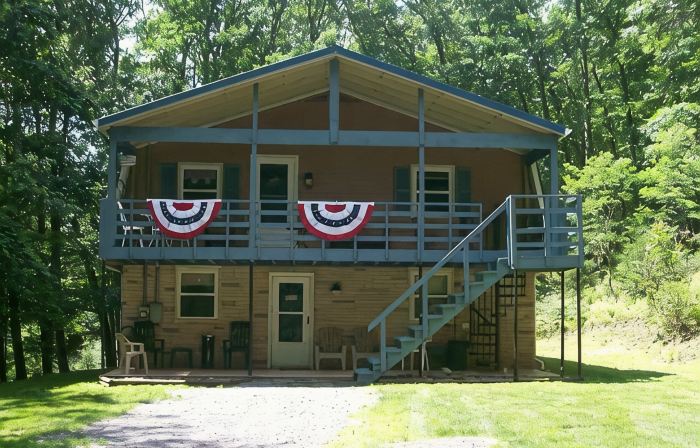 Charming 4-bedroom cabin with HOTTUB  in peaceful Upper Tract with WiFi, AC