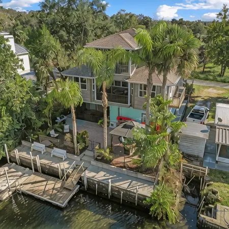 Newly Listed, Sleeps 12, On River W. Kayaks included, Boat Dock , Gulf Access