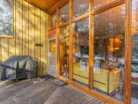 Star-Shaped Midcentury Modern Aurora Retreat + Hot Tub + Game Room Hotels in College