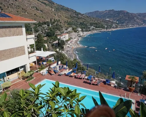 Bay Palace Mazzarò Hotels in der Nähe von Strand Spisone