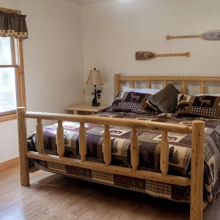 Large Creekside Cabin in the Huron National Forest - outdoor recreation mecca