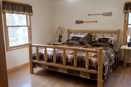 Large Creekside Cabin in the Huron National Forest - outdoor recreation mecca