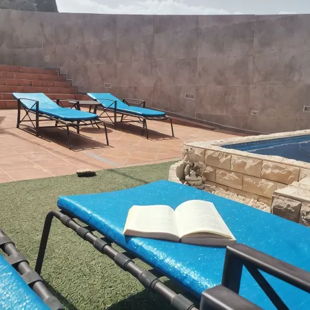 Wonderful Typical Canarian House with Outdoor Pool and Wifi in the Mountains.