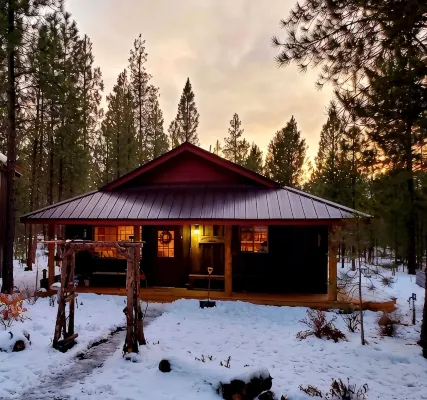 Pinecone Cabin, Couples Retreat, Hot Tub, Pet Friendly, Private! - Chalets
