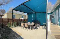 帕索羅布爾斯市中心步行可達，配有空調的溫馨三卧室度假屋 - 4星級