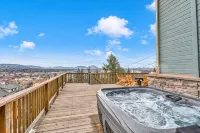 Bird’s Eye View: Spacious Home w/ Hot Tub, King Beds & Gorgeous Views - 3-Star