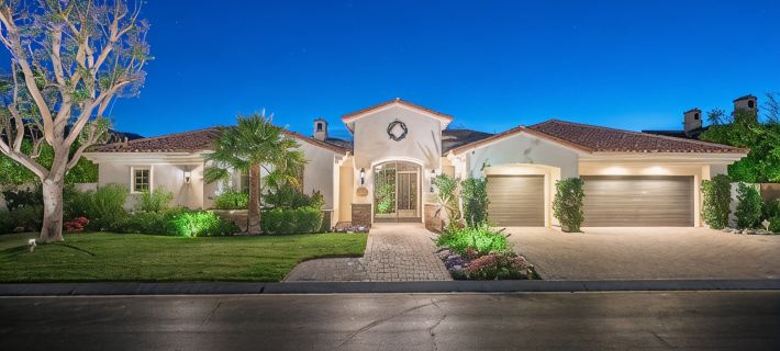 Contemporary PGA West Retreat on Greg Norman Course with West Mountain Views Hotels in La Quinta