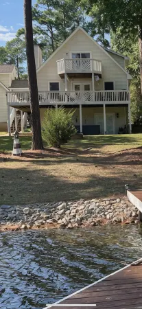 An amazing waterfront home on Lake Gaston. The perfect lake house.