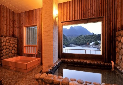 호텔 야쿠시마 산소의 노천 온천