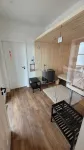Color magic blue in the Harz apartment Smilla with sauna, terrace and bicycle shed
