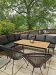 Garden view apartment with pool and children's playground - Wifi