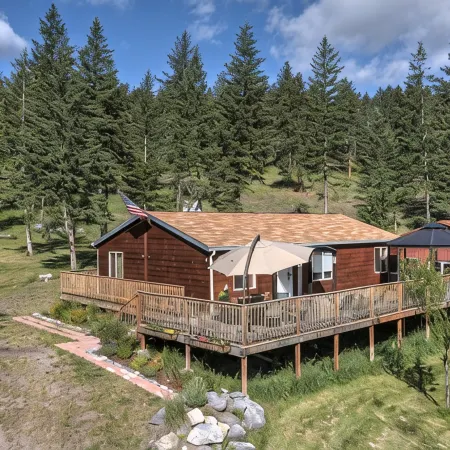 Clear Creek Mountain Cabin With Lake Access