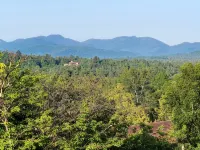 Awesome mountain view with private patio, Fantastic location right on Main St. - 3-Star
