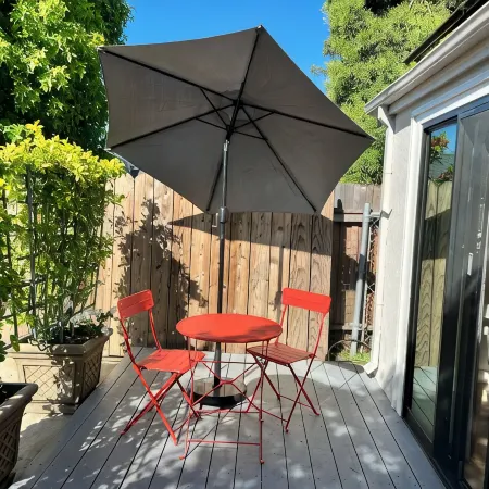 Private, remodeled cottage with modern amenities in desirable Crocker Highlands