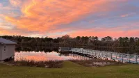 Private Oasis w/Pool, Kayaks, Dock, and Stocked Bass Waiting to be Caught!