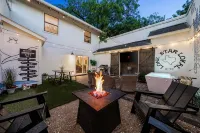 Wine Trail Retreat w/ Fire Pit, Cold Plunge, Grill, Walk to Downtown JC!