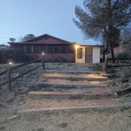 Sonoran Desert Charming 1930's Adobe House, Screened Porch.