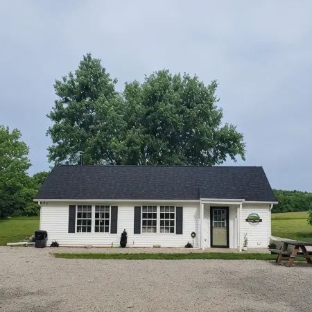 Charming 2-bedroom house on 3 private acres. Secluded & pet friendly!