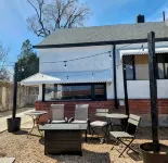 Charming 1938 Pueblo Home with Game Room, Firepit and Boho Bedroom - 3-Star