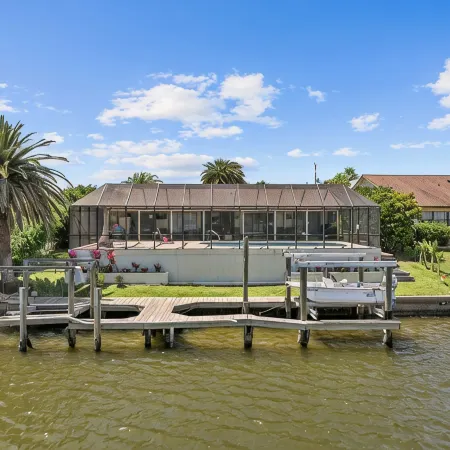 Watch Dolphins Play From The Patio