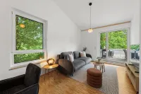 Flussperle Miesbach | Dream vacation apartment with river view and roof terrace - Wifi
