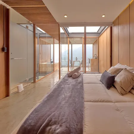 Deluxe volcán Primeras Suites Colgantes del Mundo