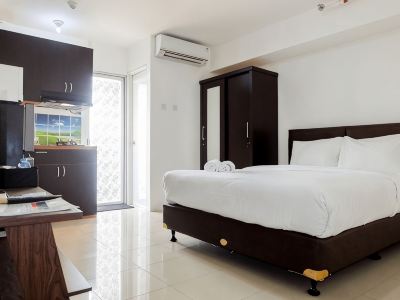 New Studio at Bassura City Apartment Near Shopping Mall by Travelio