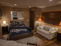 Main floor studio well-furnished room.  Unit 2 with bath/shower bidet toilet