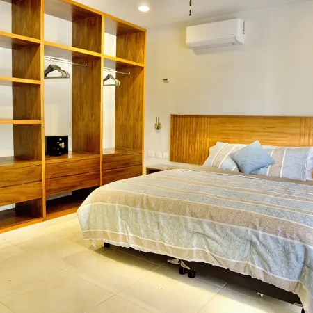 Casa arbol 2-bedroom house with AC in all the house