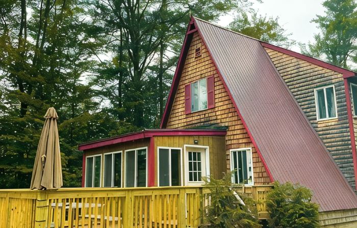 Clean+Modern Cozy A-frame