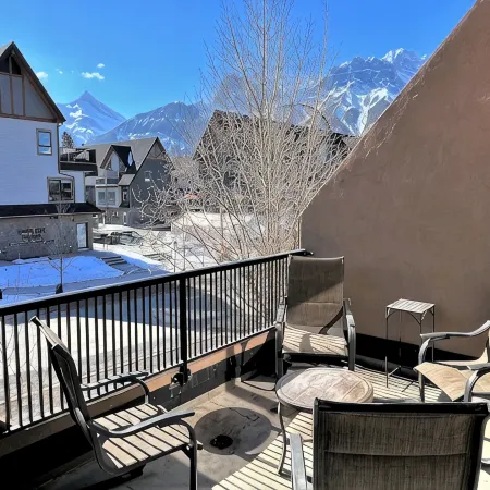 Spectacular Mountain Views! Unique & Rare End Unit 2 Storey Condo + 2 balconies!