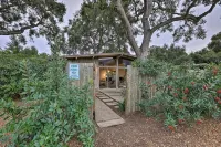 Mid-Century Steps from Miramar Beach, Private Fenced Garden in Montecito