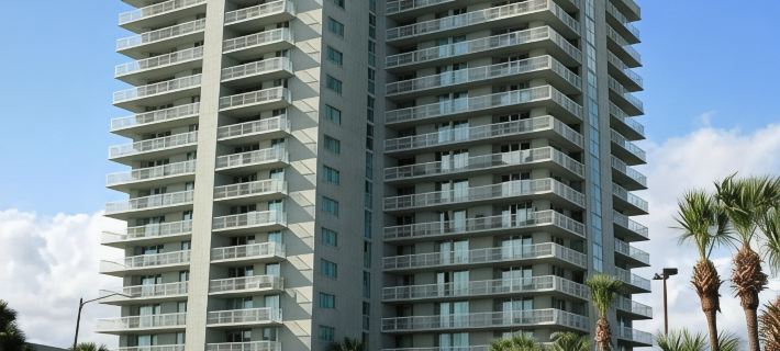 Amazing View 1 BR Pensacola Beach Florida Vacation Condo - Tristan Towers ペンサコーラ・ビーチのホテル