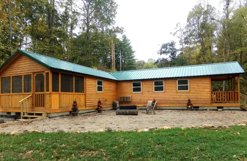 Moose Tracks Cabin with Hot Tub  on screened in porch! - 3-Star