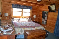 BUCK FALLS LOG CABIN, 5 bedroom Chalet RETREAT between Highlands and Franklin NC - Parvekkeita