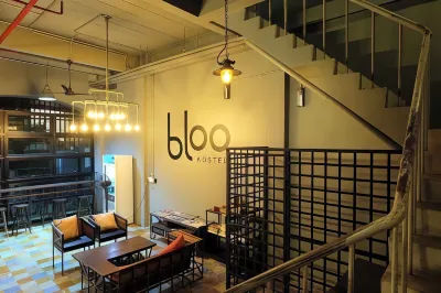 บลู โฮสเทล โรงแรมใกล้แม่พร