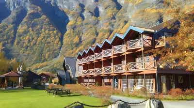 Flåmsbrygga Hotel Hotels near Aurlandskoen