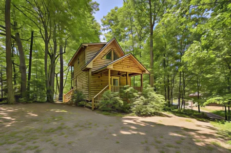 Cozy Whittier Cabin and Yard and Hot Tub, Pets Welcome